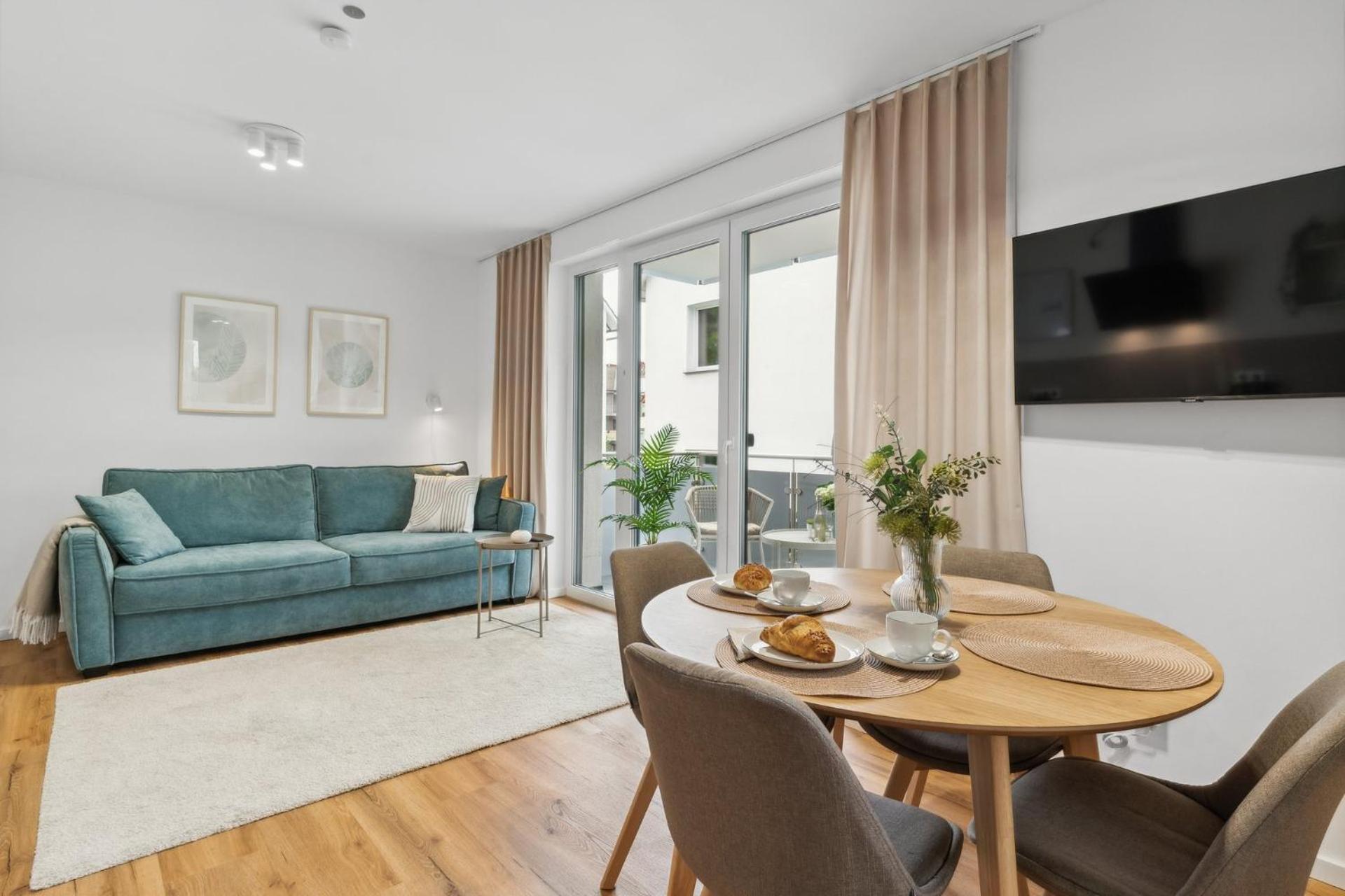 Zwei Apartments Fuer Bis Zu 8 Personen Zentral, Modern, Mit Terrasse & Balkon Bielefeld Exterior foto